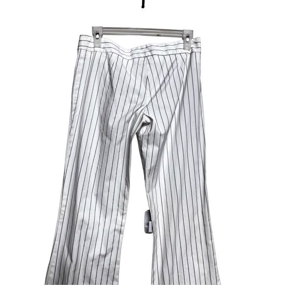 BcBG white pinstriped pants size 4 - Picture 3 of 11